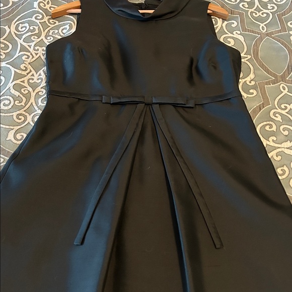 Kate Spade Black Silk/Cotton Sleeveless Dress. Size 8 - Picture 6 of 10